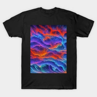 Colorful waves T-Shirt
